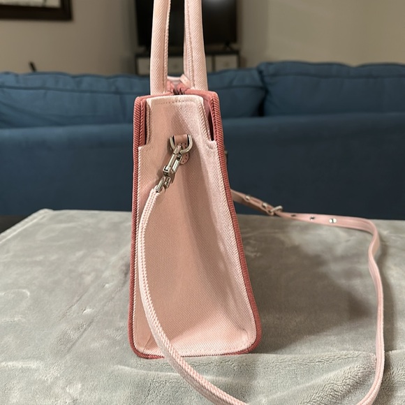 Michael Kors Scarlett Medium Denim Satchel Bag - Picture 10 of 16